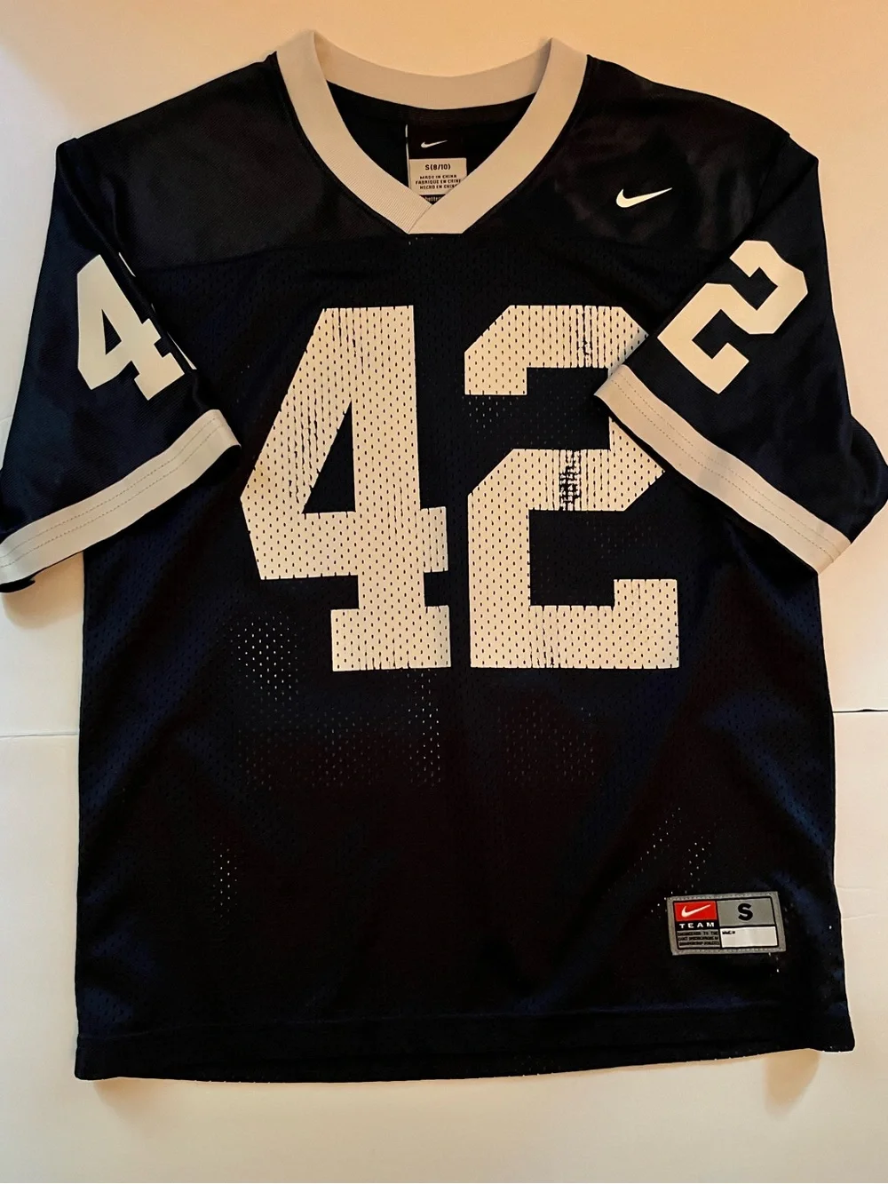 Nike Team Penn State #42 Mesh Jersey Youth Small 8/10